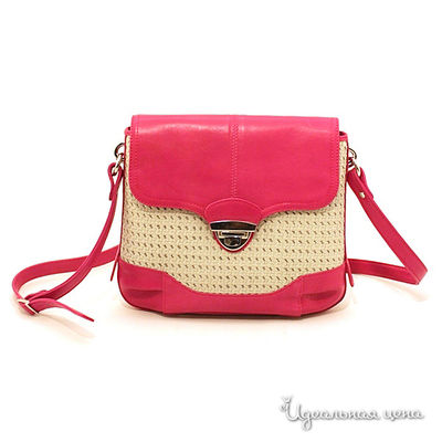 Сумка Kofr, цвет цвет фуксия / бежевый