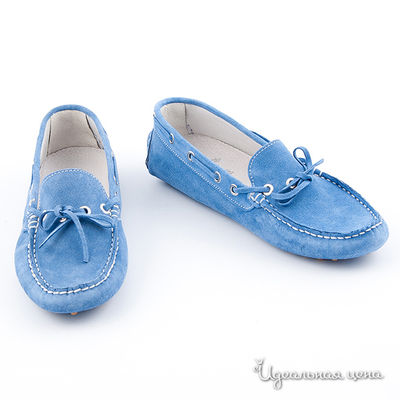 Мокасины Мультибренд, цвет цвет синий