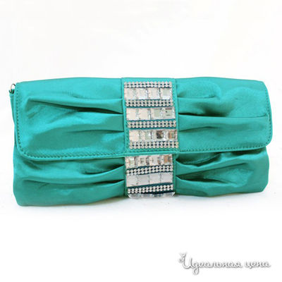 Клатч Sabellino, цвет цвет бирюзовый