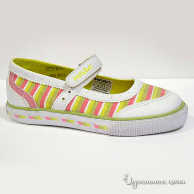 Туфли Pablosky, цвет цвет белый / зеленый