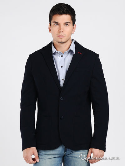 Пиджак Double Black, цвет цвет синий
