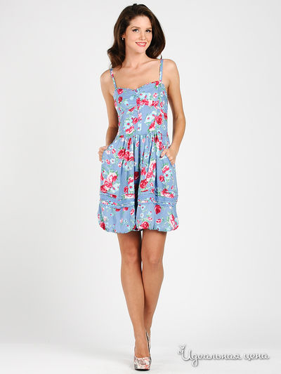 Платье Fracomina, цвет цвет мультиколор