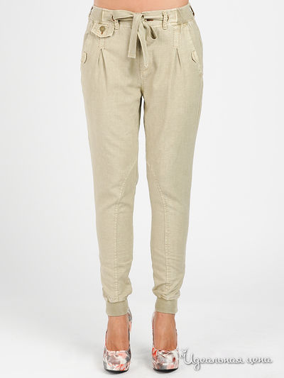 Брюки Fracomina, цвет цвет бежевый