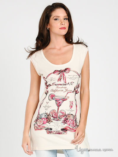 Топ Fracomina, цвет цвет кремовый