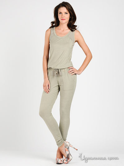 Комбинезон Fracomina, цвет цвет тускло-зеленый