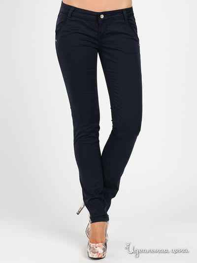 Брюки Fracomina, цвет цвет синий