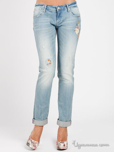 Джинсы Fracomina, цвет цвет голубой