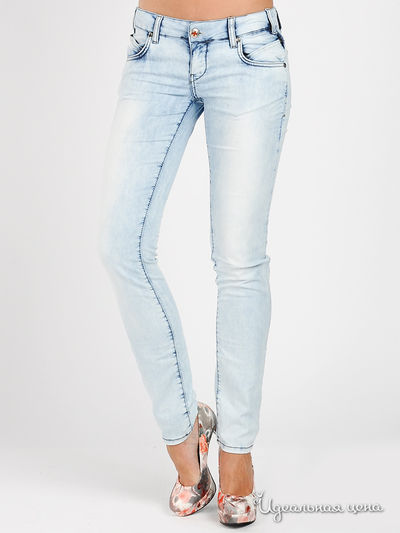 Джинсы Zu Elements, цвет цвет голубой