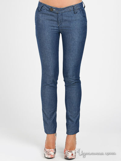 Брюки Zu Elements, цвет цвет синий