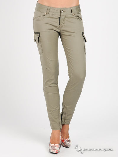 Брюки Zu Elements, цвет цвет голубой