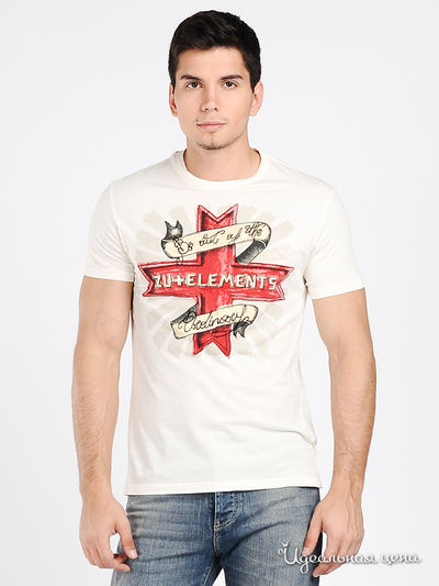 Футболка Zu Elements, цвет цвет белый