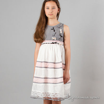 Платье Bonny Billy, цвет цвет серый / белый