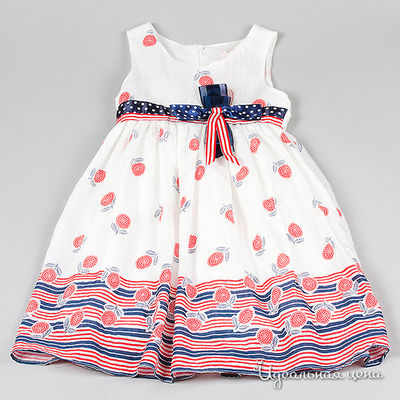 Платье Bonny Billy, цвет цвет белый / красный / синий