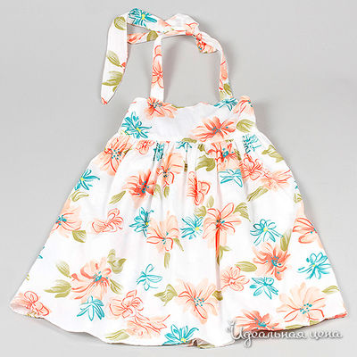 Платье Bonny Billy, цвет цвет белый / оранжевый