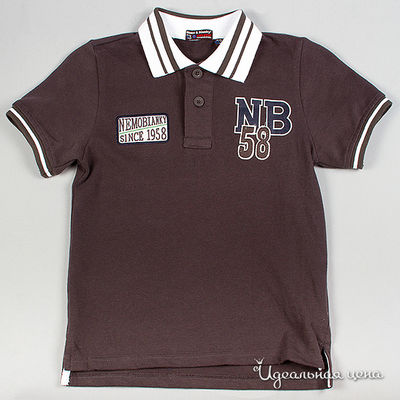 Поло Nemo&Bianky, цвет цвет коричневый