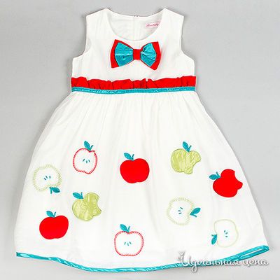 Платье Rose Kelly, цвет цвет белый / голубой