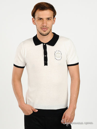 Футболка-поло BlYO3, цвет цвет белый / черный