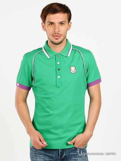 Футболка-поло BlYO3, цвет цвет зеленый