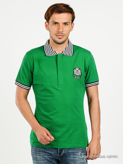 Футболка-поло BlYO3, цвет цвет зеленый