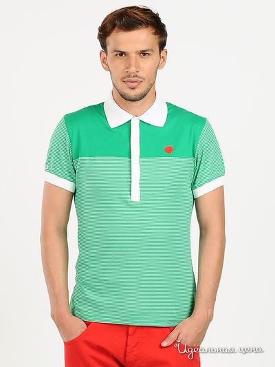 Футболка-поло BlYO3, цвет цвет зеленый