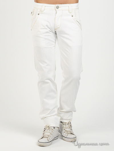 Джинсы BlYO3, цвет цвет белый