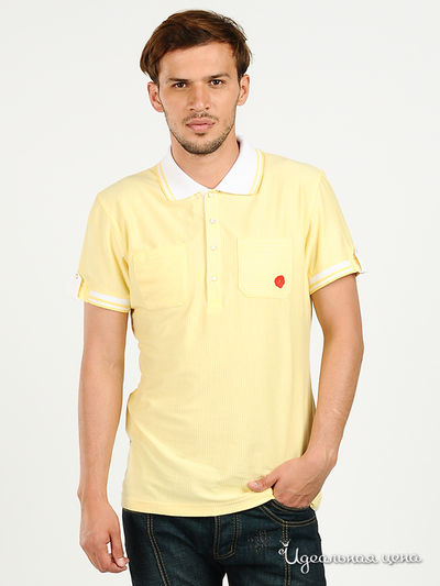 Футболка-поло BlYO3, цвет цвет желтый