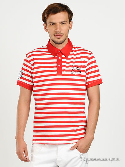 Футболка-поло BlYO3, цвет цвет белый / красный