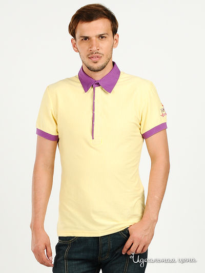 Футболка-поло BlYO3, цвет цвет желтый