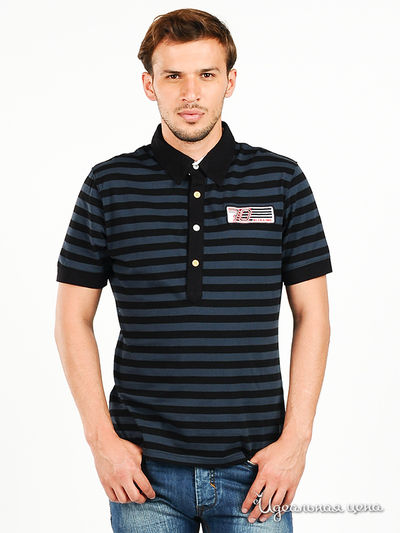 Футболка-поло BlYO3, цвет цвет синий / темно-синий