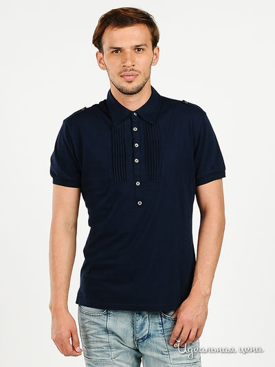 Футболка-поло BlYO3, цвет цвет темно-синий