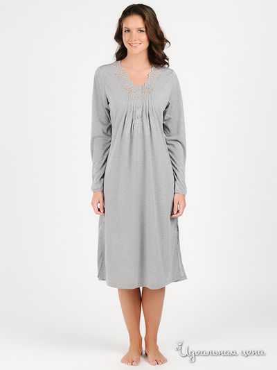 Рубашка Sielei, цвет цвет серый меланж