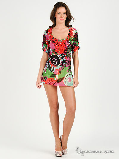 Туника Cristina Gavioli, цвет цвет мультиколор