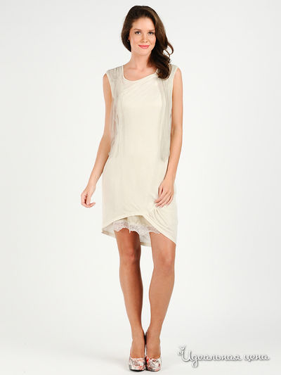 Платье Cristina Gavioli, цвет цвет белый