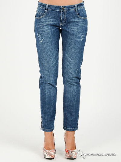 Джинсы Cristina Gavioli, цвет цвет синий