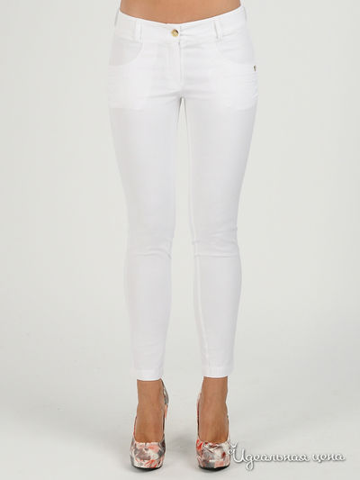 Брюки Cristina Gavioli, цвет цвет белый