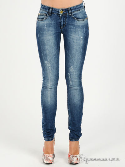 Джинсы Cristina Gavioli, цвет цвет синий