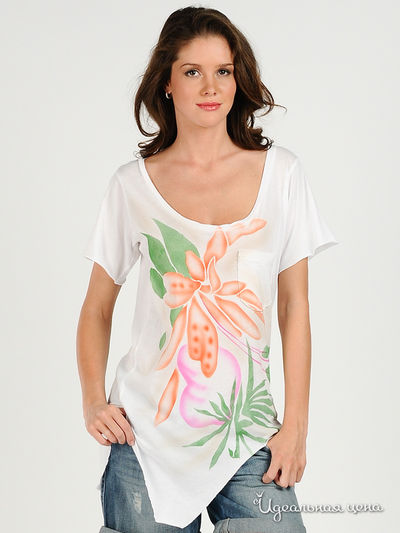 Футболка Cristina Gavioli, цвет цвет мультиколор