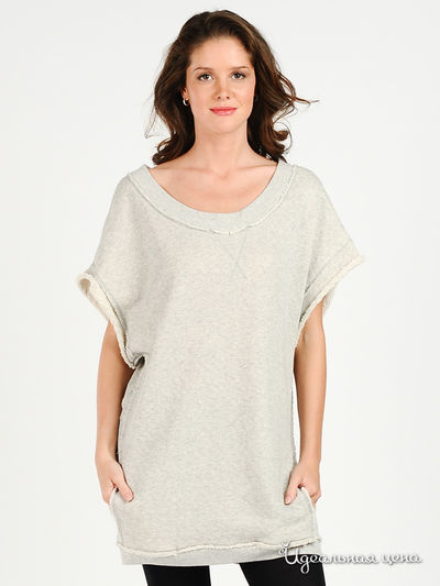 Туника Cristina Gavioli, цвет цвет серый