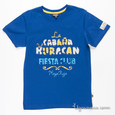 Футболка Kanz, цвет цвет синий