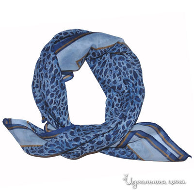 Платок Farfalla Seta, цвет цвет синий