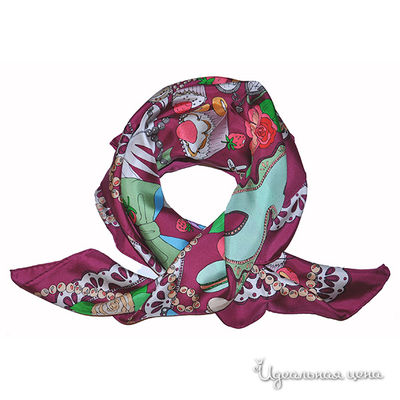 Платок Farfalla Seta, цвет цвет фиолетовый