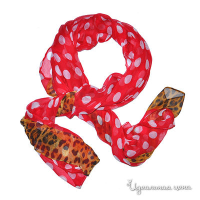 Шарф Farfalla Seta, цвет цвет красный