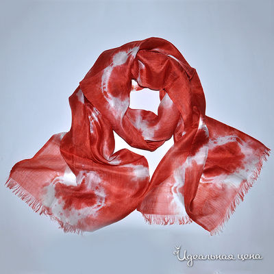 Шарф Farfalla Seta, цвет цвет красный