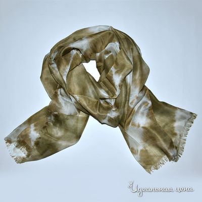 Шарф Farfalla Seta, цвет цвет светло-коричневый