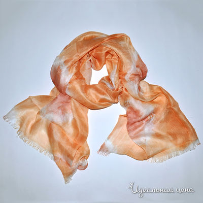 Шарф Farfalla Seta, цвет цвет персиковый