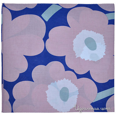 Платок Farfalla Seta, цвет цвет розовый / синий