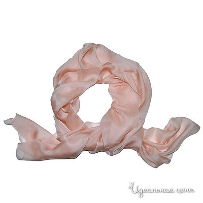 Шарф Farfalla Seta, цвет цвет персиковый