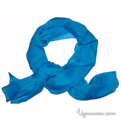 Шарф Farfalla Seta, цвет цвет голубой