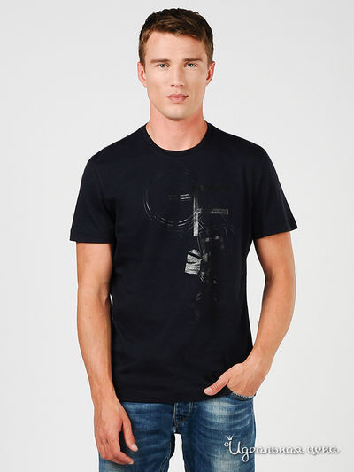 Футболка Ferre&Cavalli, цвет цвет темно-синий