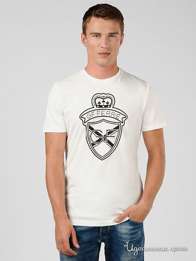 Футболка Ferre&Cavalli, цвет цвет белый